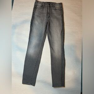 Mother grey high waisted size 26 skinny jeans